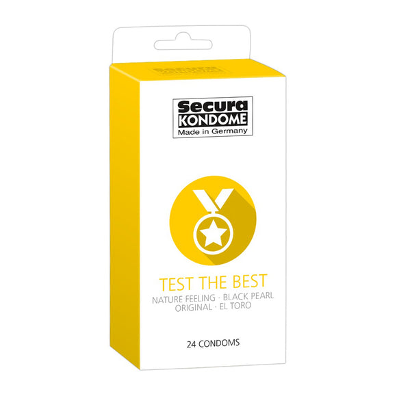 KinkyDiva Secura Kondome Test The Best Mixed x24 Condoms £8.99
