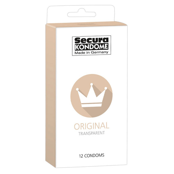 KinkyDiva Secura Kondome Original Transparent x12 Condoms £5.99