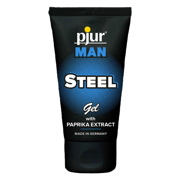 Pjur Man Steel Gel With Paprika Extract Lubricant 50ml