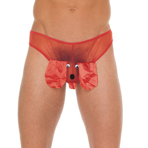 KinkyDiva Mens Red Animal Pouch £13.99