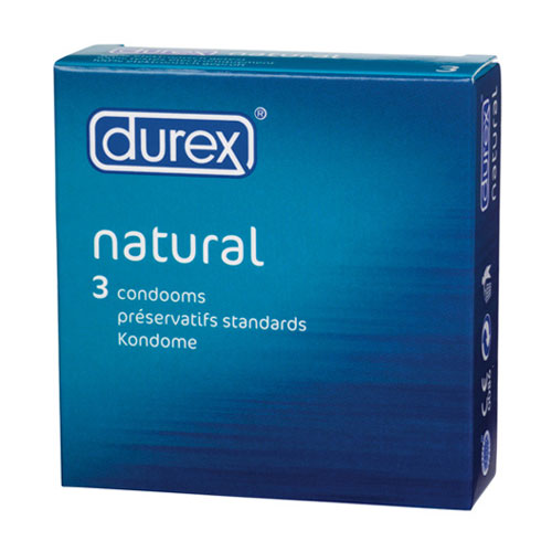 KinkyDiva Natural x 3 Condoms £4