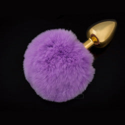 KinkyDiva Dolce Piccante Jewellery Plug With Tail  Small Purple £31.99