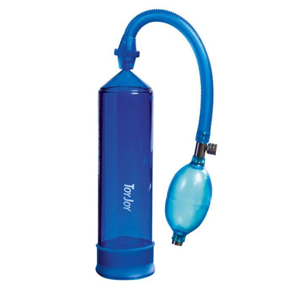 Toy Joy Rock Hard Stimulation Blue Power Penis Pump