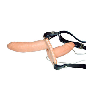 KinkyDiva Vibrating Flesh Strap On Duo Vibrating Dongs £82.99