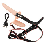 KinkyDiva Soft Touch Silicone Rechargeable Vibrating Double Strap On £34.99