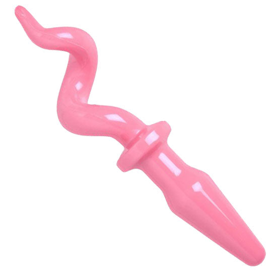 KinkyDiva Pig Tail Pink Butt Plug £28.99