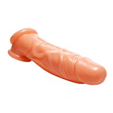 KinkyDiva Realistic Flesh Penis Enhancer and Ball Stretcher 8 Inches £30.99