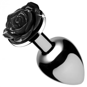 KinkyDiva Booty Sparks Black Rose Anal Plug Large £23.99