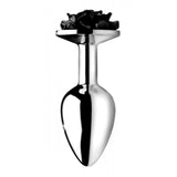 KinkyDiva Booty Sparks Black Rose Anal Plug Large £23.99