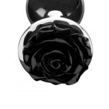 KinkyDiva Booty Sparks Black Rose Anal Plug Small £18.99