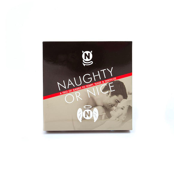 KinkyDiva Naughty Or Nice A Trio Of Games To Tempt, Tease And Tantalize £14.99