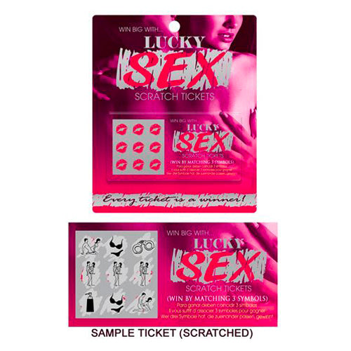 KinkyDiva Lucky Sex Scratch Tickets £4.99