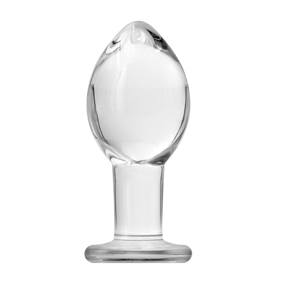 KinkyDiva Crystal Premium Glass Large Butt Plug £19.99