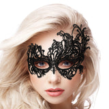 KinkyDiva Ouch Royal Black Lace Mask £5.49