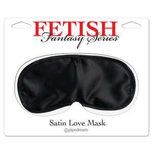 KinkyDiva Fetish Fantasy Series Satin Love Mask Black £6.99