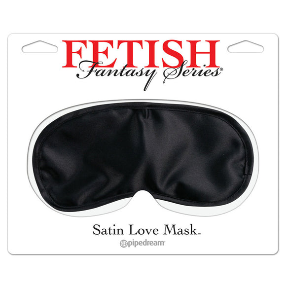 KinkyDiva Fetish Fantasy Series Satin Love Mask Black £6.99
