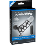 KinkyDiva Fantasy Xtensions Silicone Extreme Power Vibrating Cock Cage £21.99