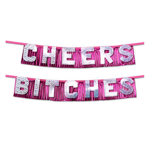 KinkyDiva Bachelorette Party Favors Cheers Bitches Party Banner £8.99