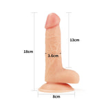 Lovetoy 7 Inch The Ultra Soft Dude Dildo