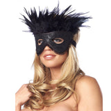 KinkyDiva Satin Look Feather Mask £22.99