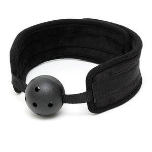 KinkyDiva Black Padded Mouth Gag With Breathable Ball £13.99