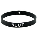 KinkyDiva Black Silicone Slut Collar £13.99