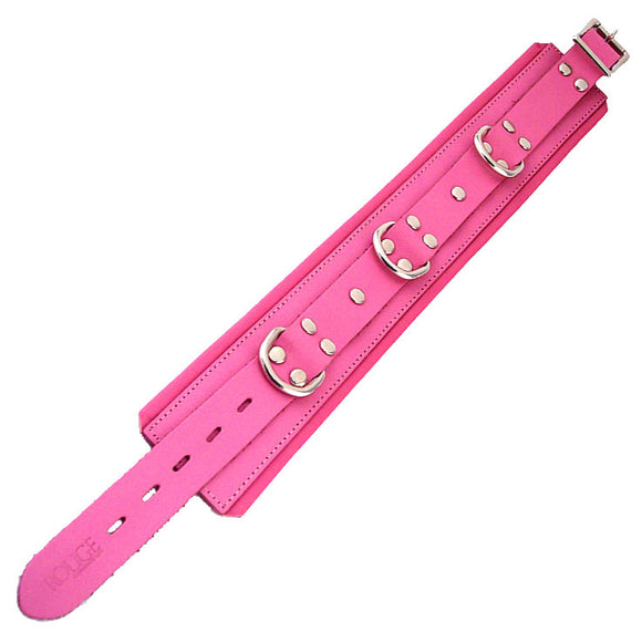 KinkyDiva Rouge Garments Pink Padded Collar £32