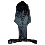 KinkyDiva Rouge Leather Harness with Faux Leather Hoodie £79.99