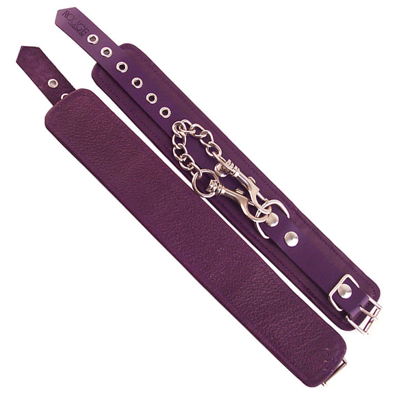 KinkyDiva Rouge Garments Ankle Cuffs Purple £33.99