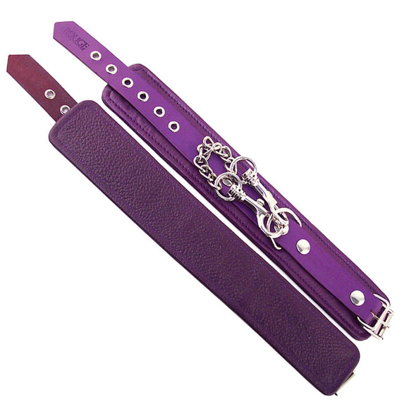 KinkyDiva Rouge Garments Wrist Cuffs Purple £31.99