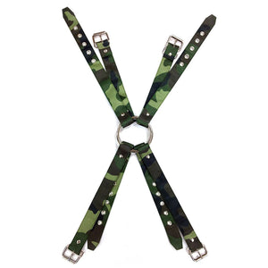 KinkyDiva Rouge Army Camouflage Chest harness £52.99