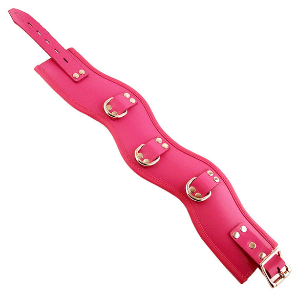 KinkyDiva Rouge Garments Pink Padded Posture Collar £35