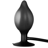 KinkyDiva Black Booty Call Pumper Silicone Inflatable Small Anal Plug £26.99