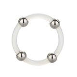 KinkyDiva Steel Beaded Silicone Ring XL £8.99