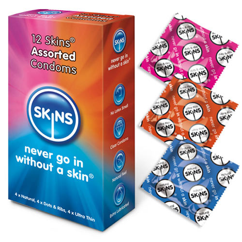 KinkyDiva Skins Condoms Assorted 12 Pack £9.49