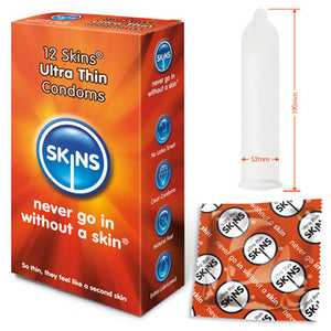 KinkyDiva Skins Condoms Ultra Thin 12 Pack £9.49