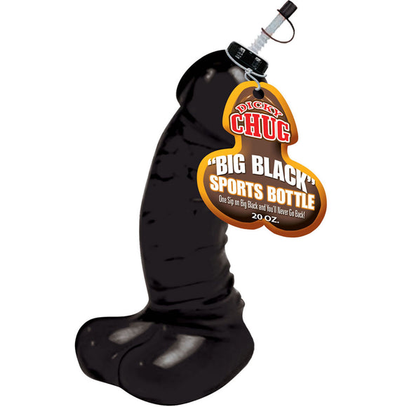 KinkyDiva Dicky Chug Big Black 20 Ounce Sports Bottle £12.99