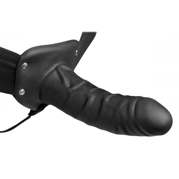 KinkyDiva Size Matters Erection Assist Hollow Silicone Dildo Strap On £25.99