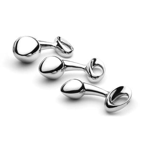 KinkyDiva Njoy Pure Plugs Large Stainless Steel Butt Plug £131.99