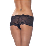 KinkyDiva Black Lace Hotpants £11.99