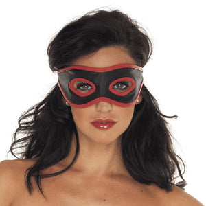 KinkyDiva Red And Black Leather Mask £52.49