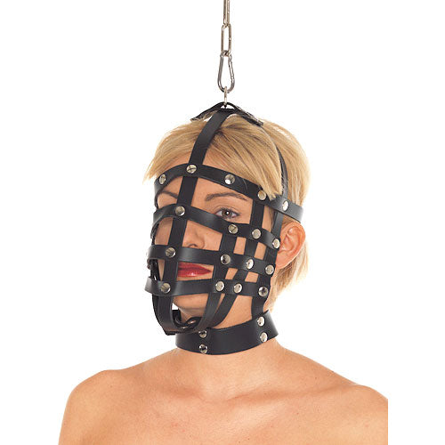 KinkyDiva Leather Muzzle Mask £70.49