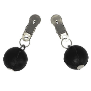 KinkyDiva Nipple Clamps With Round Black Weights £43.99