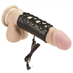 KinkyDiva Rimba Electro Stimulation Leather Cock Sleeve £38.99