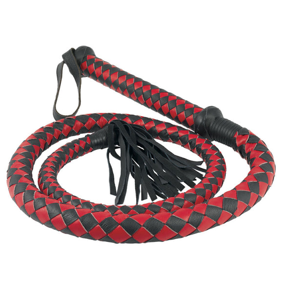 KinkyDiva Long Arabian Whip Red And Black £120.49