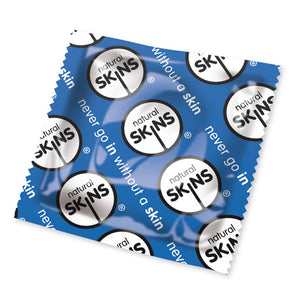 KinkyDiva Skins Natural x50 Condoms (Blue) £12.99